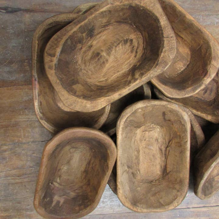 My Amigos Imports - Wholesale Decorative Plate/Dish/Bowl - Mini Dough Bowl-WH5P--Home Decor #2-BIG SALE-6x10-Waxed