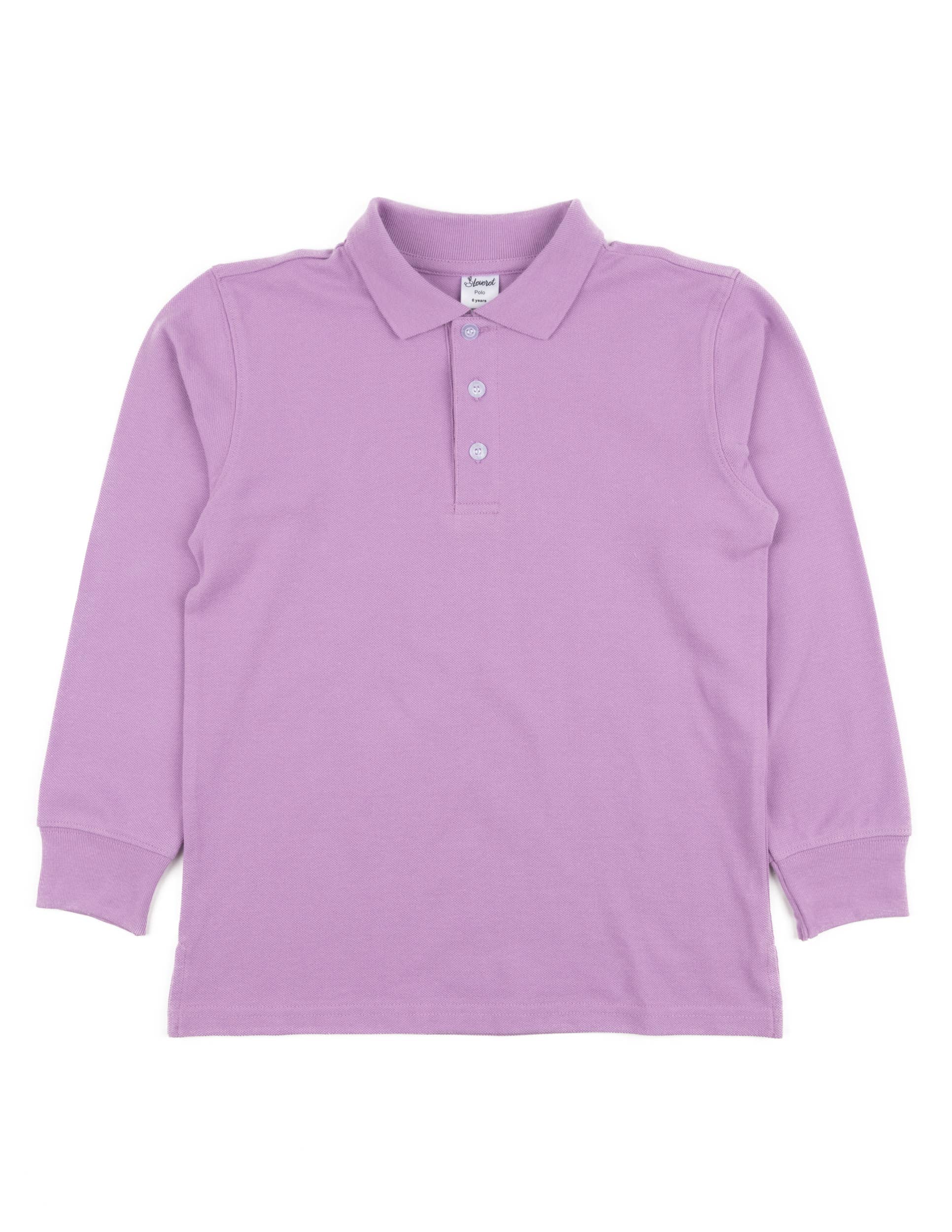 Leveret Pajamas – wholesale T-shirt – Kids – Kids Boys Long Sleeve Cotton Polo Shirt25