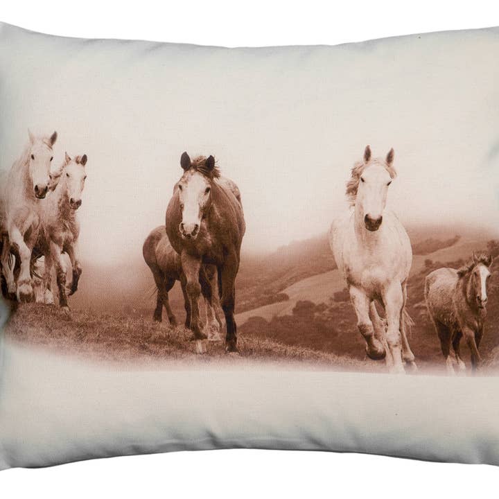 Wrangler® Horses Pillow for wholesale by Carstens, Inc.