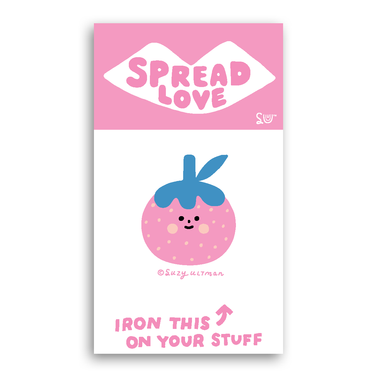 Hot Dang Press - Wholesale Love Card - HDP x Suzy Ultman Pack of Love, 6 L'il Something Iron-On Cards10