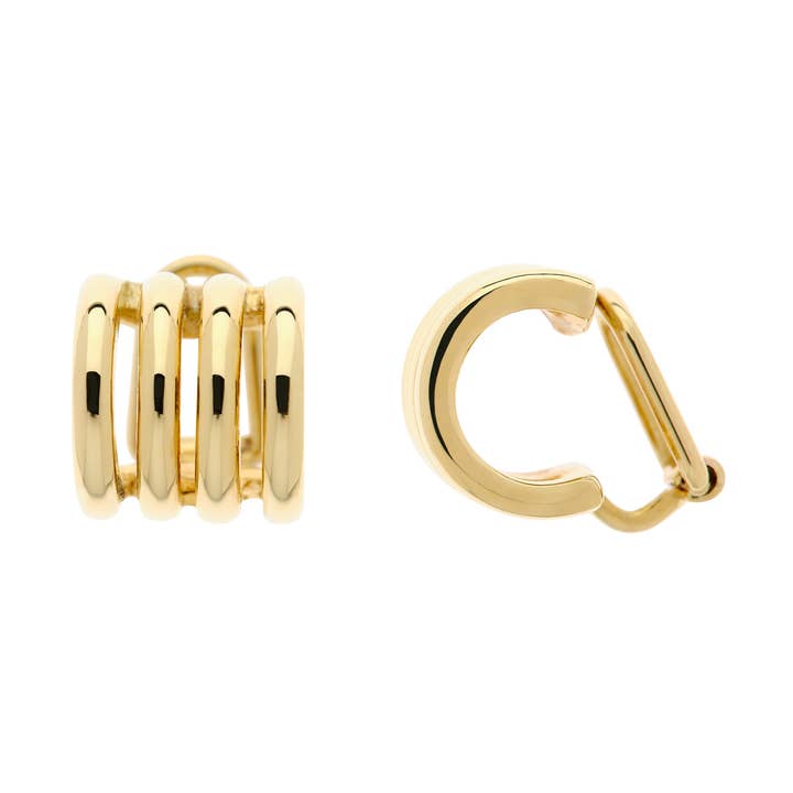 Gold Ear Cuff Clip Earrings for wholesale by Emma Holland