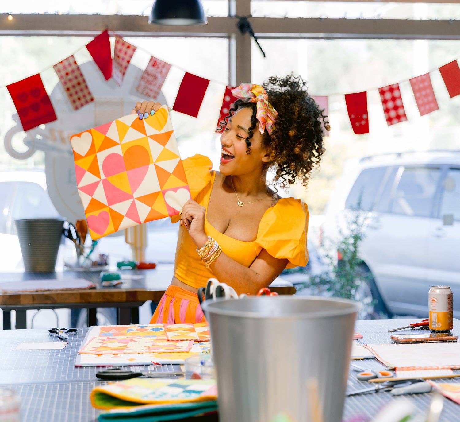 With Love by Kristy - Wholesale Craft Sewing Kit - The Color Me Quilt Kit3