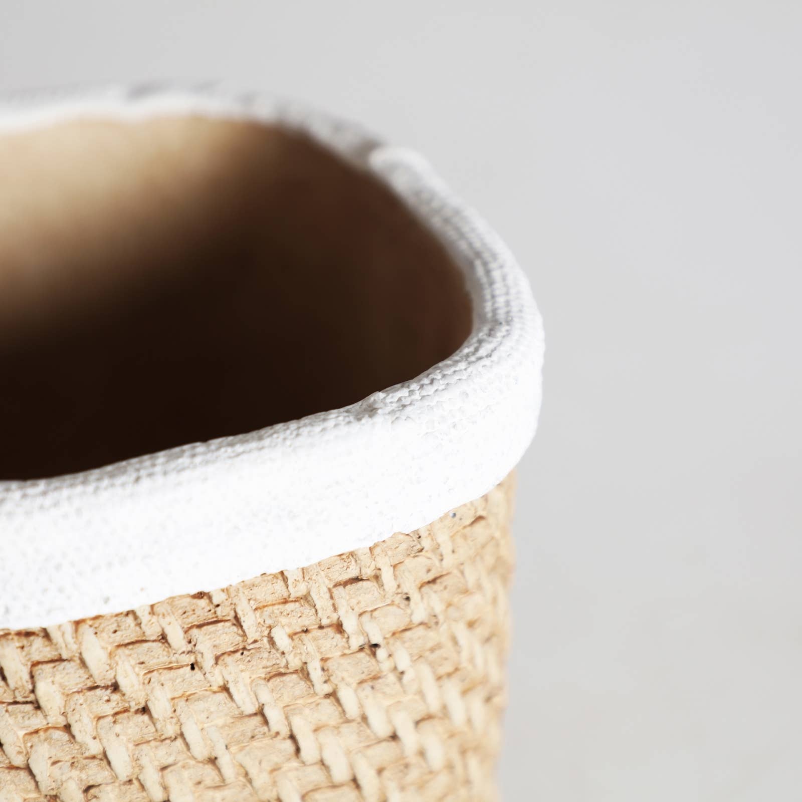 B&B - Wholesale Plant Pot - Planter, Cement, Natural Color, 16X16X13cm1