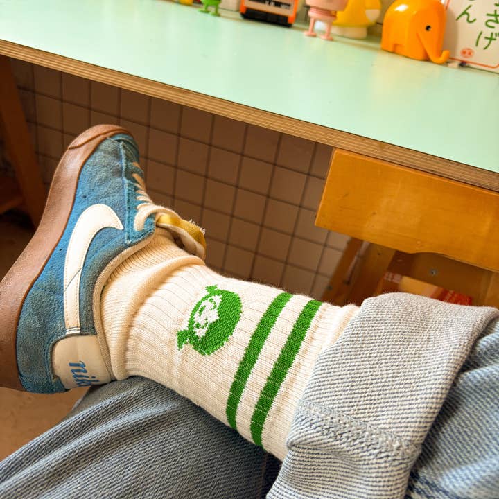 Yoko's Mini Mart - Wholesale Socks - Women's - Team Socks Green1