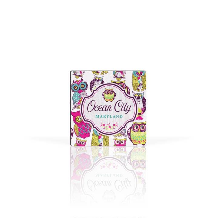 Matrix - Wholesale Coasters - Custom Cute Owl Patterns Neoprene Coasters Collection