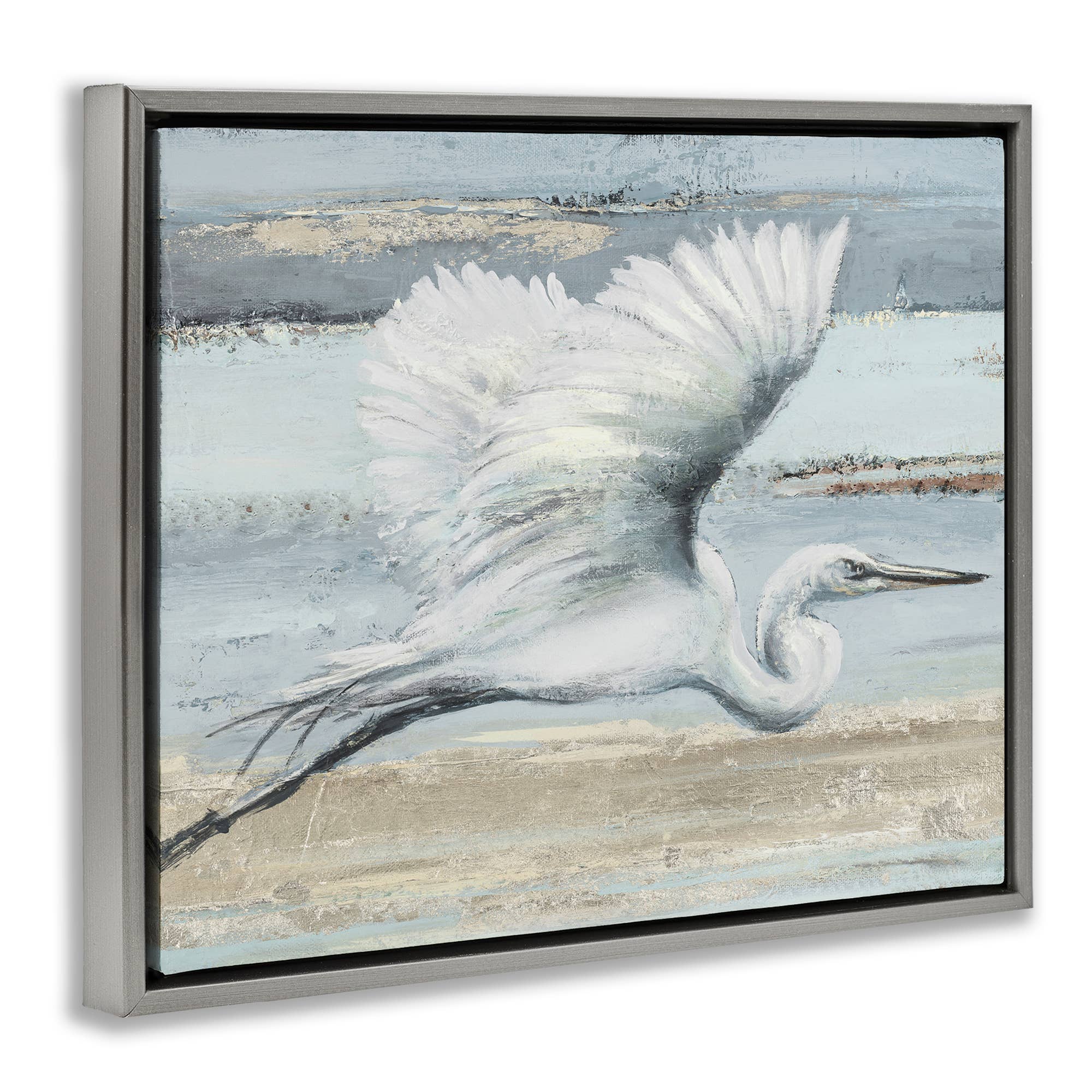 Stupell Industries - Wholesale Wall Sign - Soaring Great Egret - Framed Wall Art16