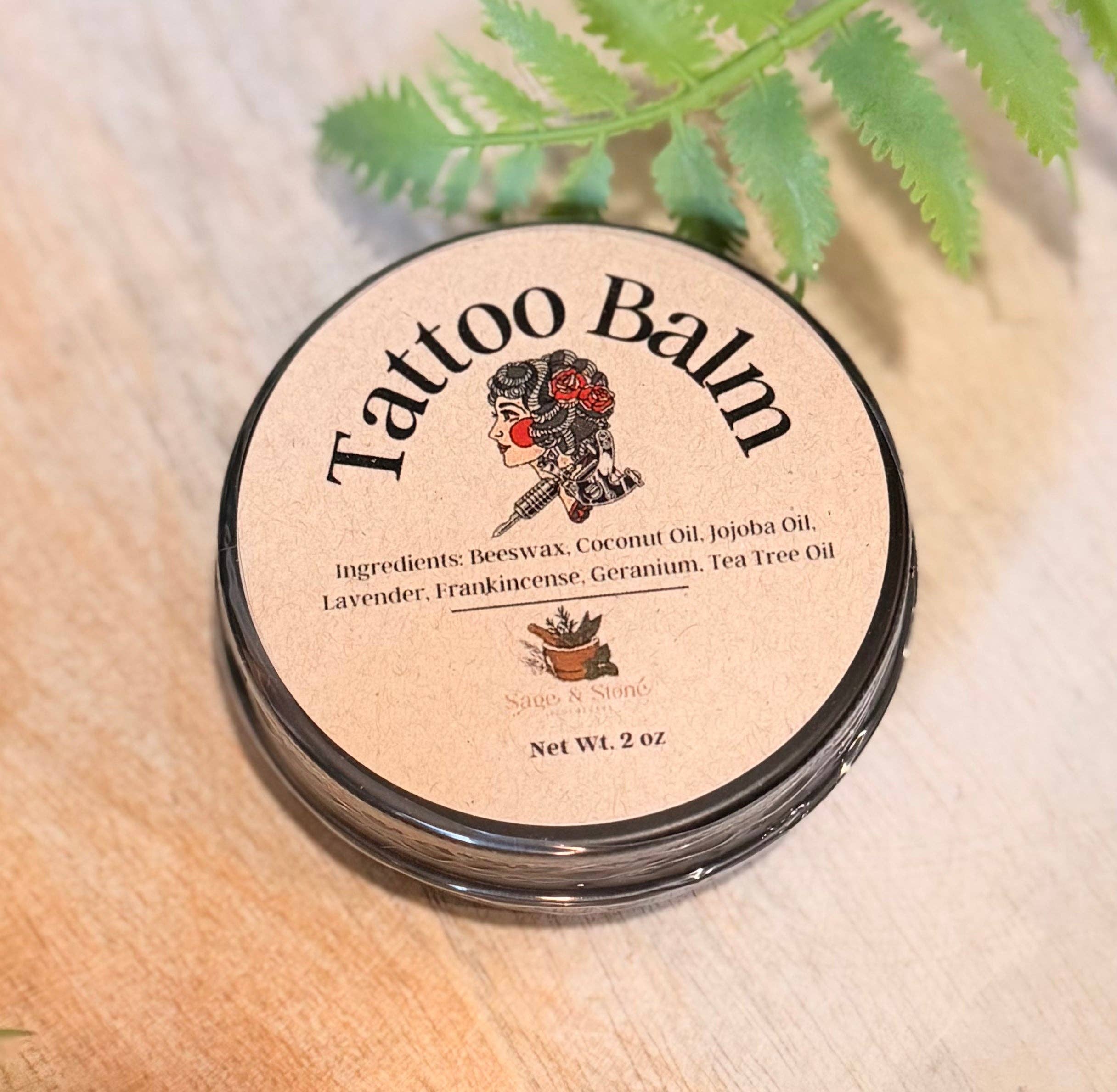 Sage & Stone Apothecary - Wholesale Tattoo Ointment/Care - Tattoo Healing Balm1
