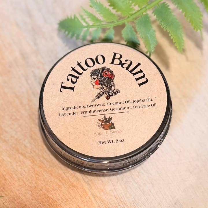 Sage & Stone Apothecary - Wholesale Tattoo Ointment/Care - Tattoo Healing Balm1
