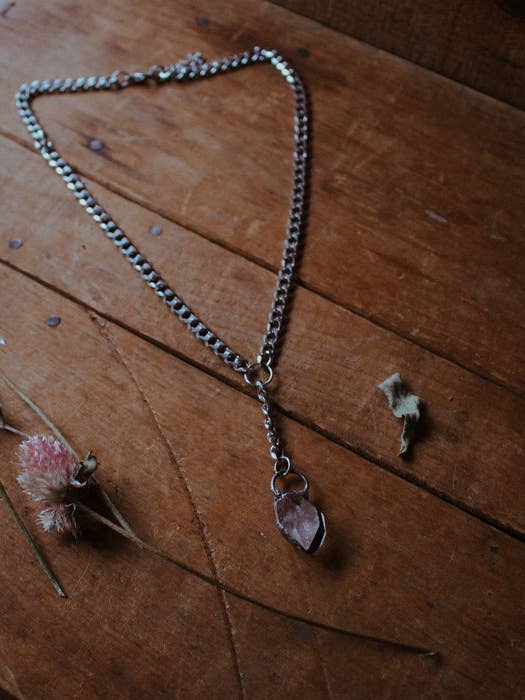 Herkimer Diamond Emperor Necklace - Crystal Necklace for wholesale by Midnight Raven Studios