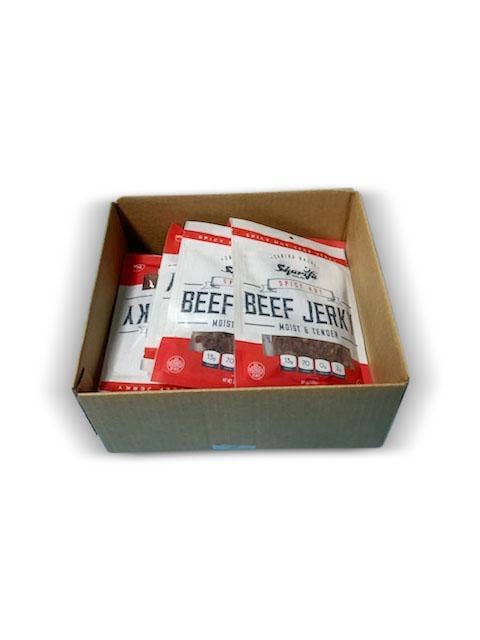 Sharifa Halal Snacks - Wholesale Jerky - Sharifa Halal Beef Jerky, Spicy Hot, 2.85 oz. per bag6