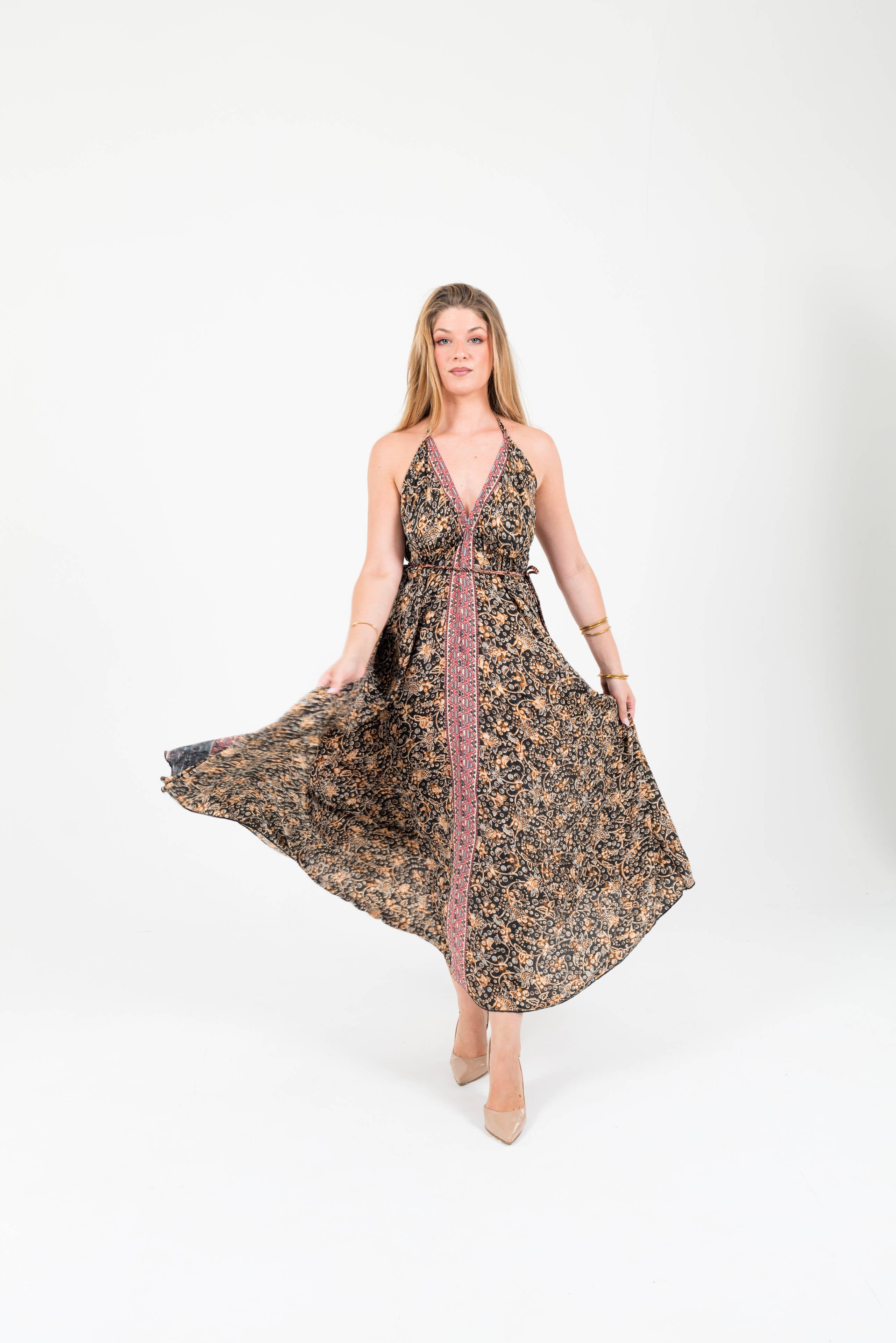 Arena Formentera - Wholesale Dress - Women's - Sale! Bohemian dress with neckline. Last collection24