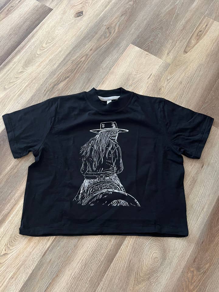 Outlaw Boxy T-shirt for wholesale by SRM Custom Art & Design