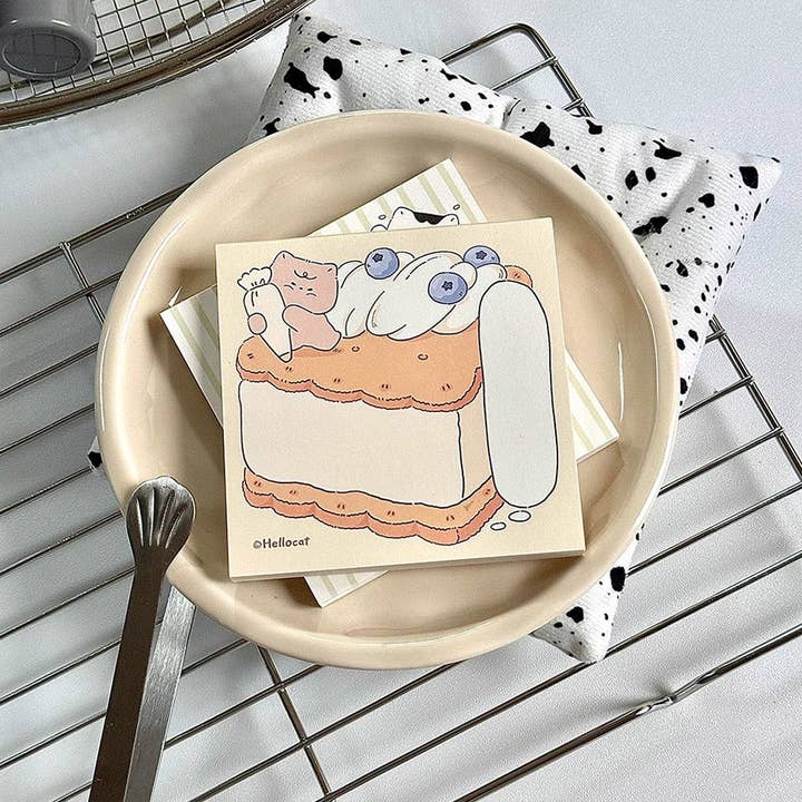 Hello Claws Limited - Wholesale Notepad - Hello Cat | Cookie Memo Note Pad10