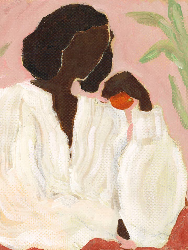 Art Print - Pink Garden for wholesale by Sacrée Frangine