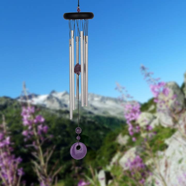 Woodstock Chimes - Wholesale Wind Chime - Woodstock Chakra Chime™ - Amethyst1