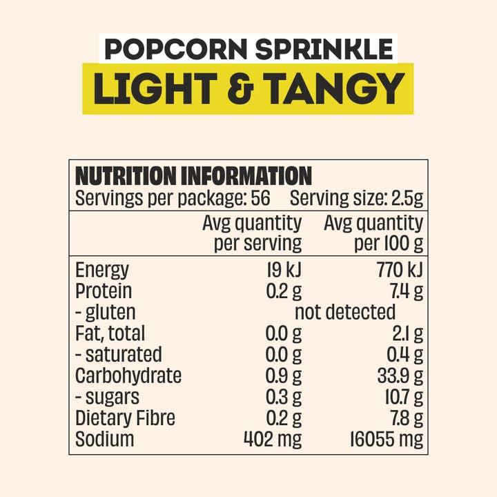 Mingle Seasoning - Wholesale Dried spice mix - NEW LIGHT & TANGY POPCORN SEASONING3