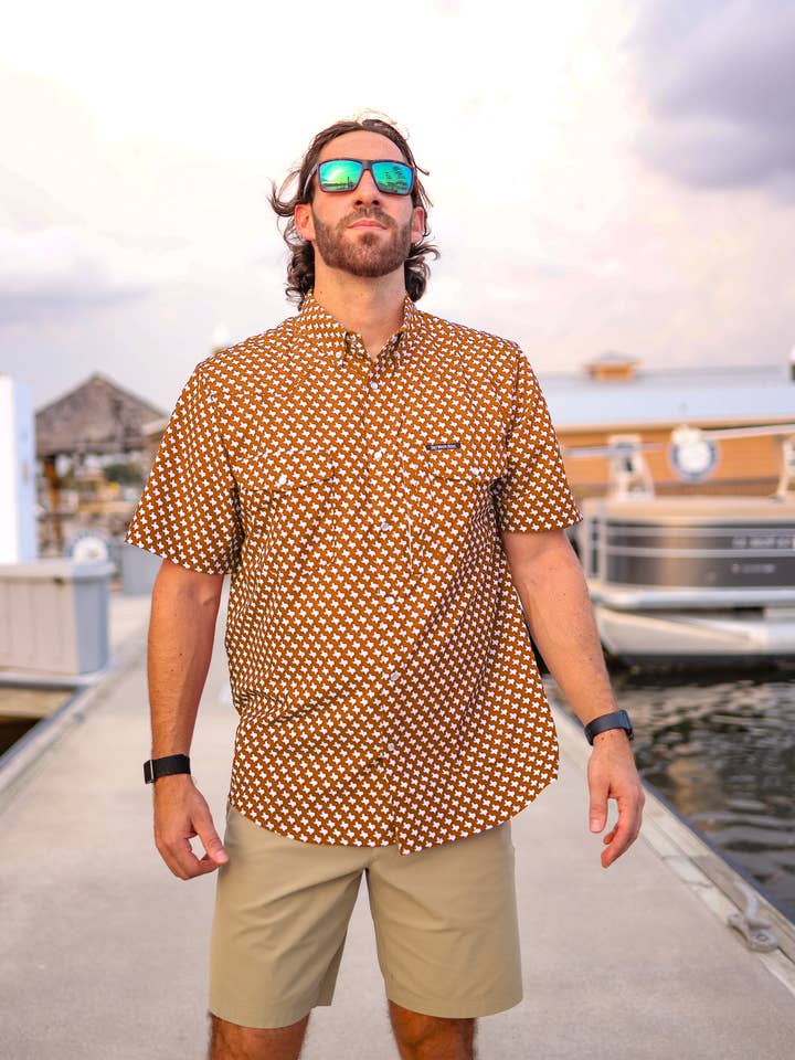 SALT WATER SOUL - Wholesale Button Down Shirt - Men's - The Austin Pearl Snap Fishing Shirt0