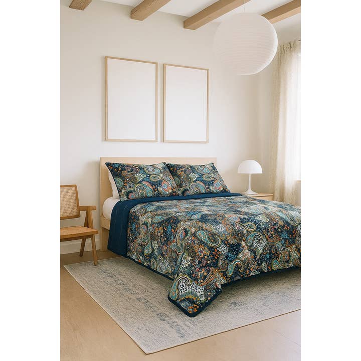 Indian Quilt Set Blanket Bedspread Coverlet - Vibrant Print and other Purchase Wholesale indian kurtis. Free Returns & Net 60 Terms on Faire trending on Faire.