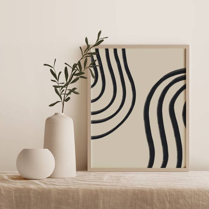 Impression d'art Zen Garden pour la vente par MoonGlowStationery