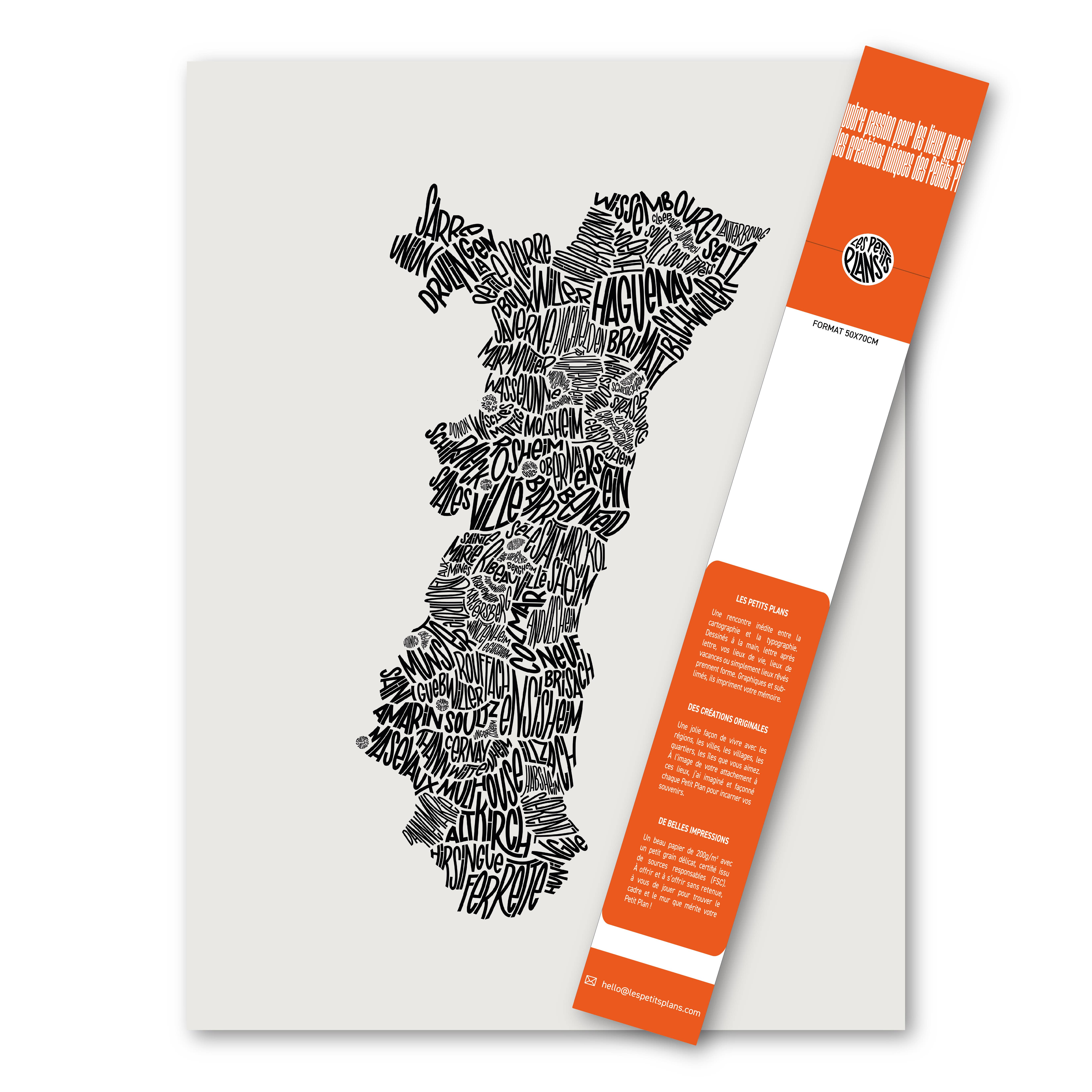 Les Petits Plans - Wholesale Poster - alsace8