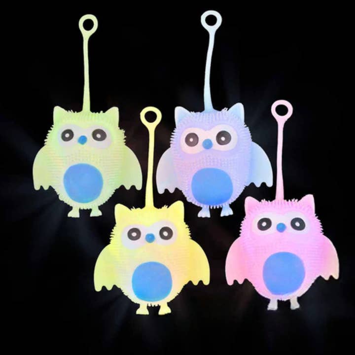 Hiboux Élastiques Hooters Yo-Yos Assortis pour la vente par Holiday Farm