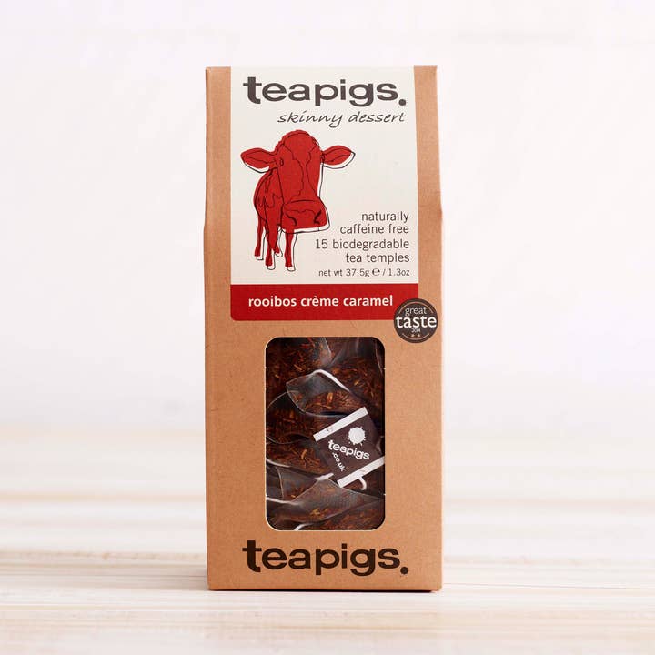 teapigs - Wholesale Tea Bags - Rooibos Creme Caramel Tea - 15 Temples0
