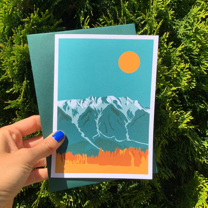 Ivivid Design - Wholesale Everyday Greeting Card - Pemberton - Mount Currie - Canada - Greeting Card