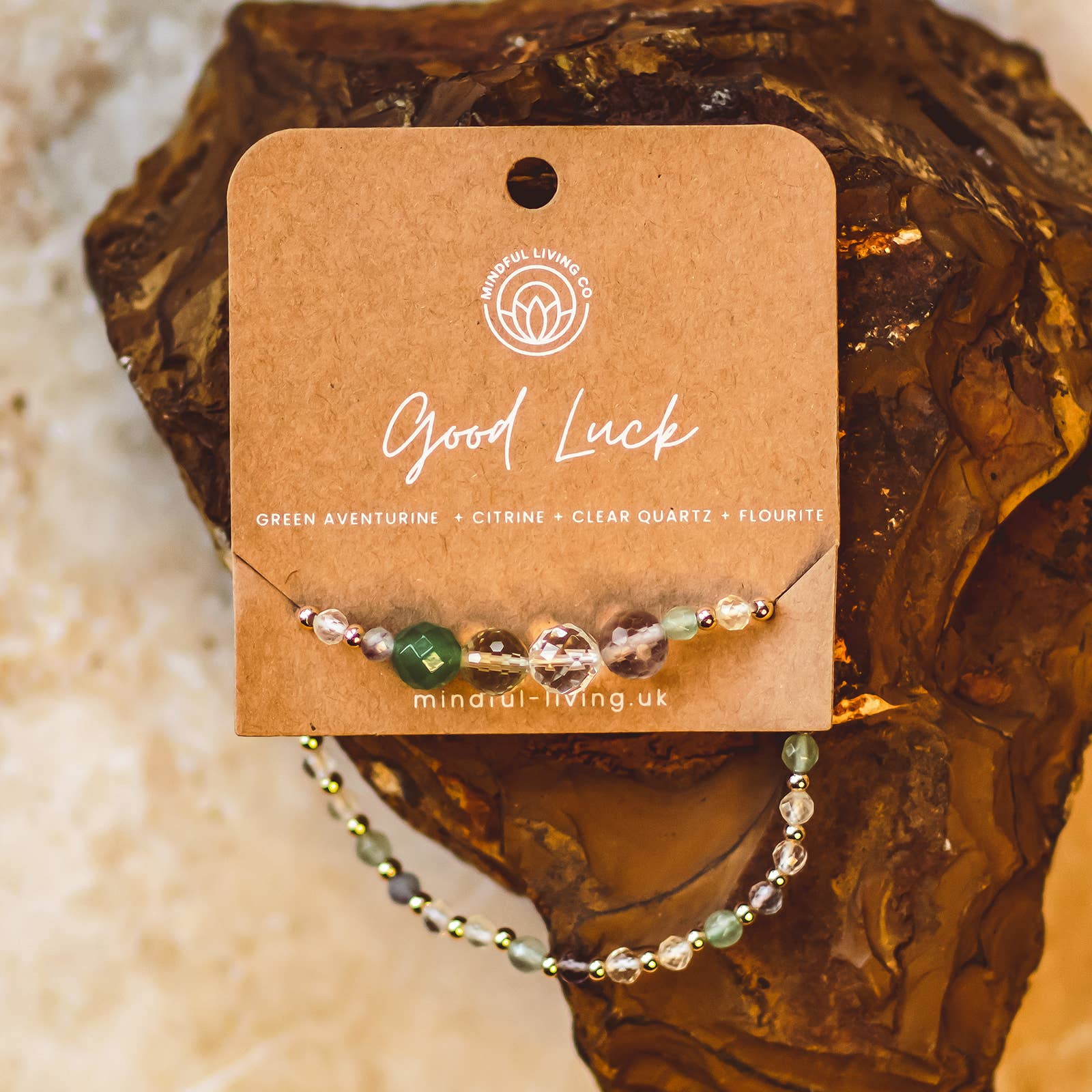 Mindful Living Co. – Pulseira de missangas por atacado – Pulseira de Contas com Intenção Facetada – Coleção Cristal4