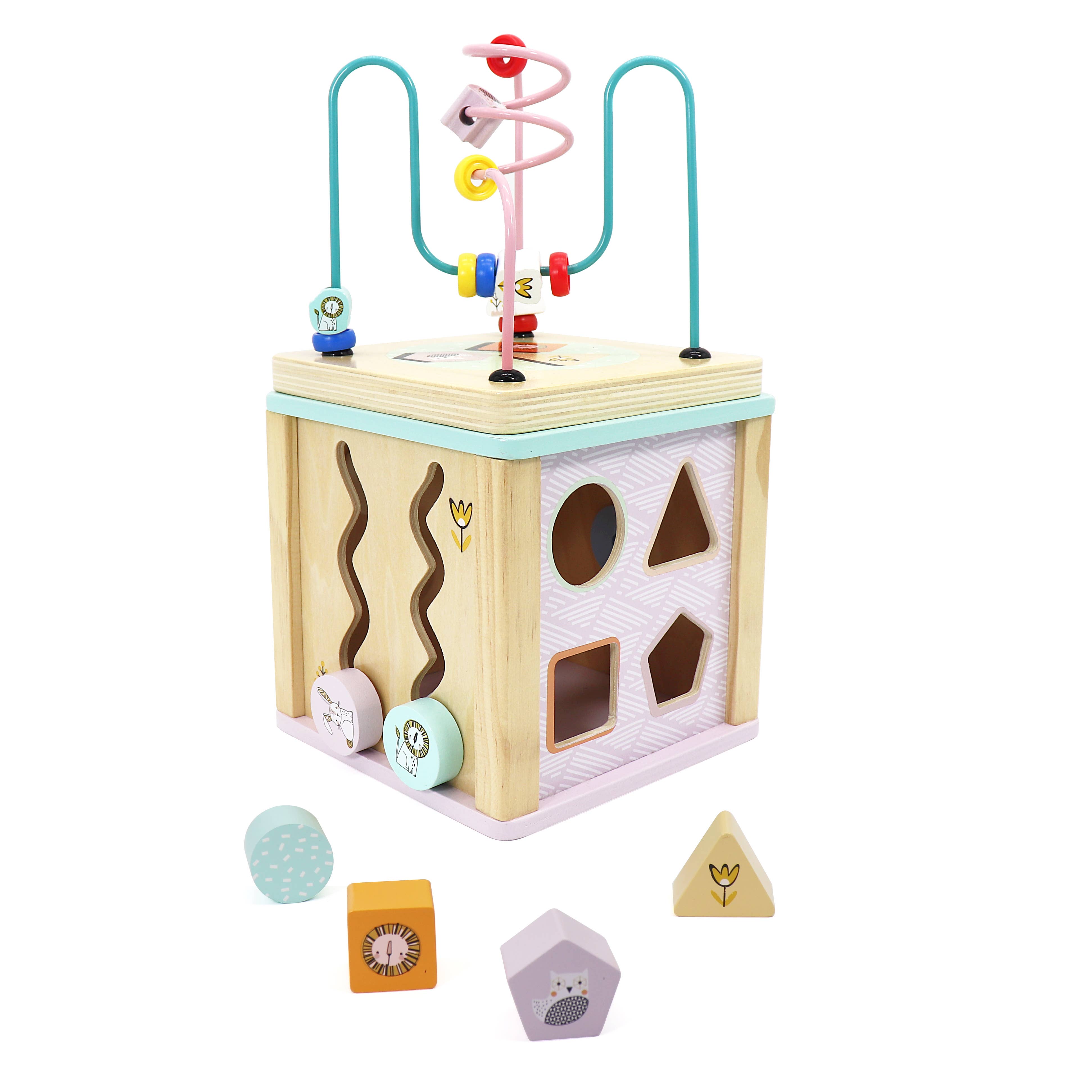 Leo & Friends - Vente Jouet en bois – enfant - Jouet d'activité en bois LEO & FRIENDS pour filles de 1 ou 2 ans18