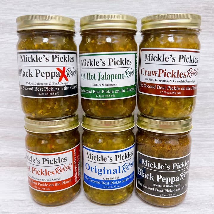 Mickle’s Pickles - Vendita all'ingrosso Sottaceti - RELISH Craw Pickles Mickle's Pickles Barattolo da 12 once