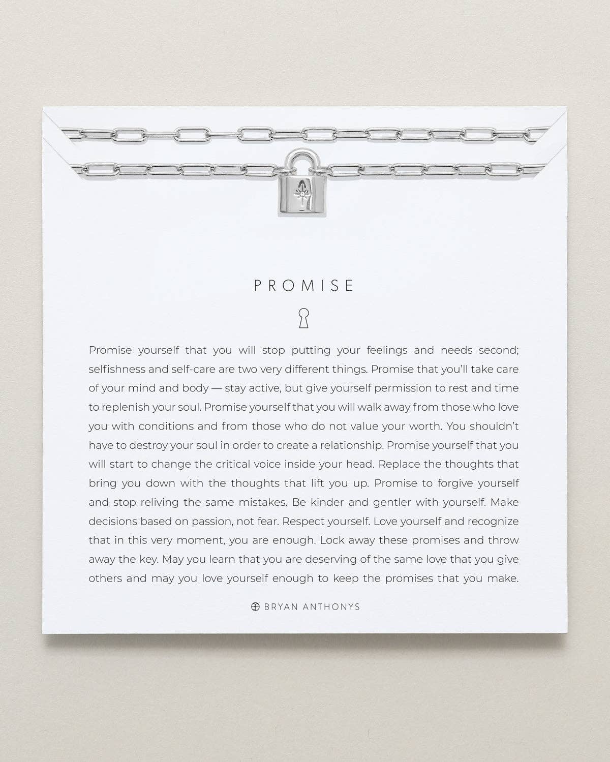 Bryan Anthonys - Wholesale Pendant/Charm Necklace - Promise Statement Necklace1