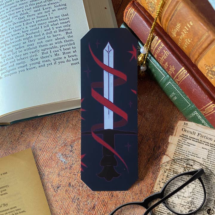 Gothic Sword Bookmark for wholesale by Tied Fates
