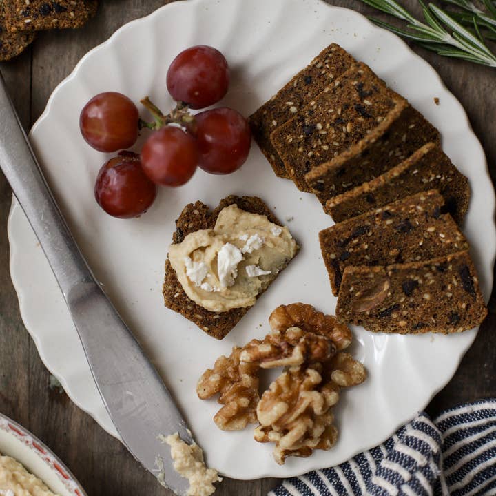 Better with Buckwheat | Maine Crisps - Wholesale Crackers - Olive & Za'atar Crisps | Gluten-Free Crackers | Artisanal6