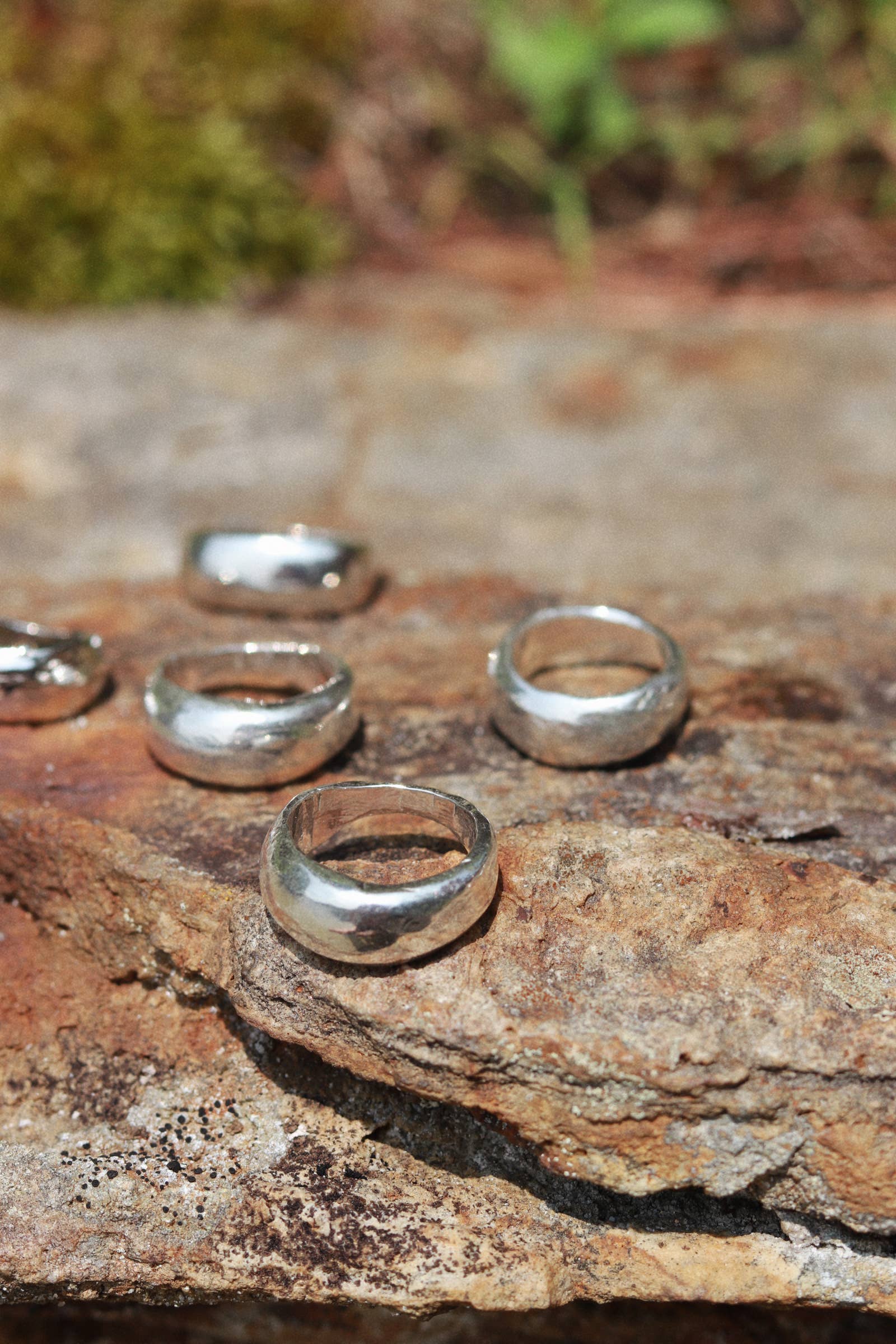 Goldie Jewelry - Vendita all'ingrosso Anello midi/a fascia - Anello MUDRA - Argento10