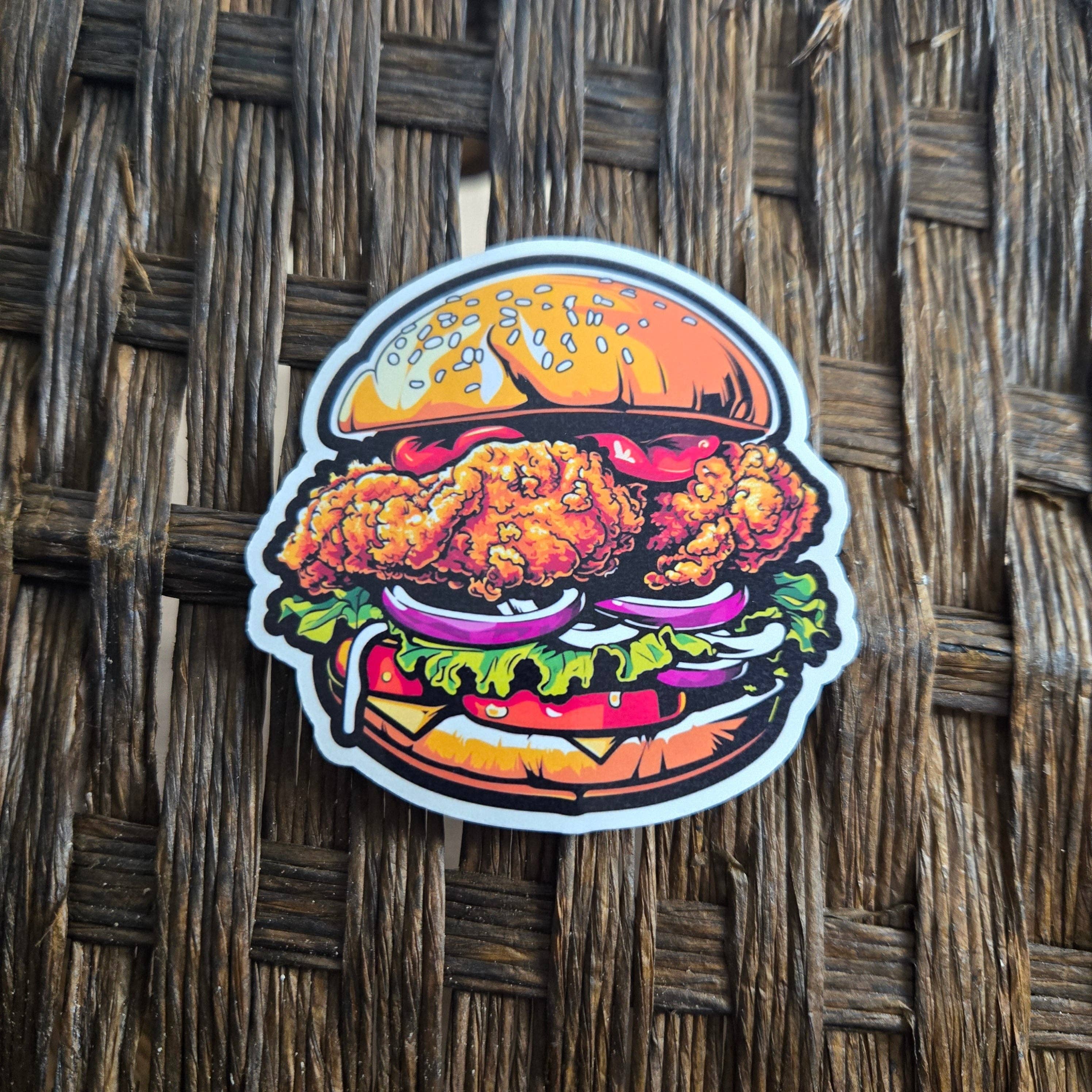 Vegas Custom Creations - Wholesale Sticker - Fried Chicken Stickers3