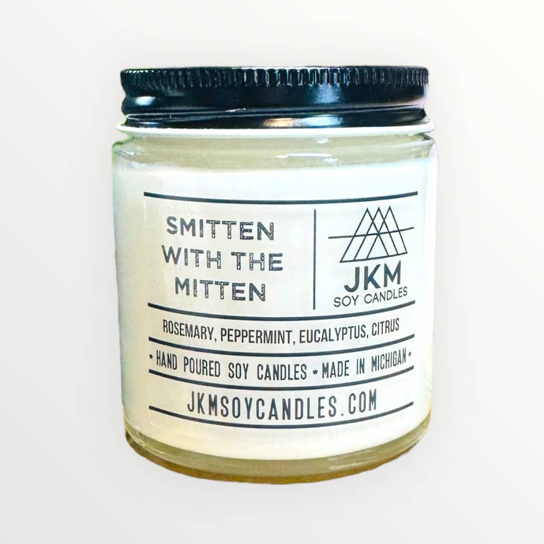 JKM Soy Candles - Wholesale Jar/Filled Candle - Smitten with the Mitten - Michigan Collection2