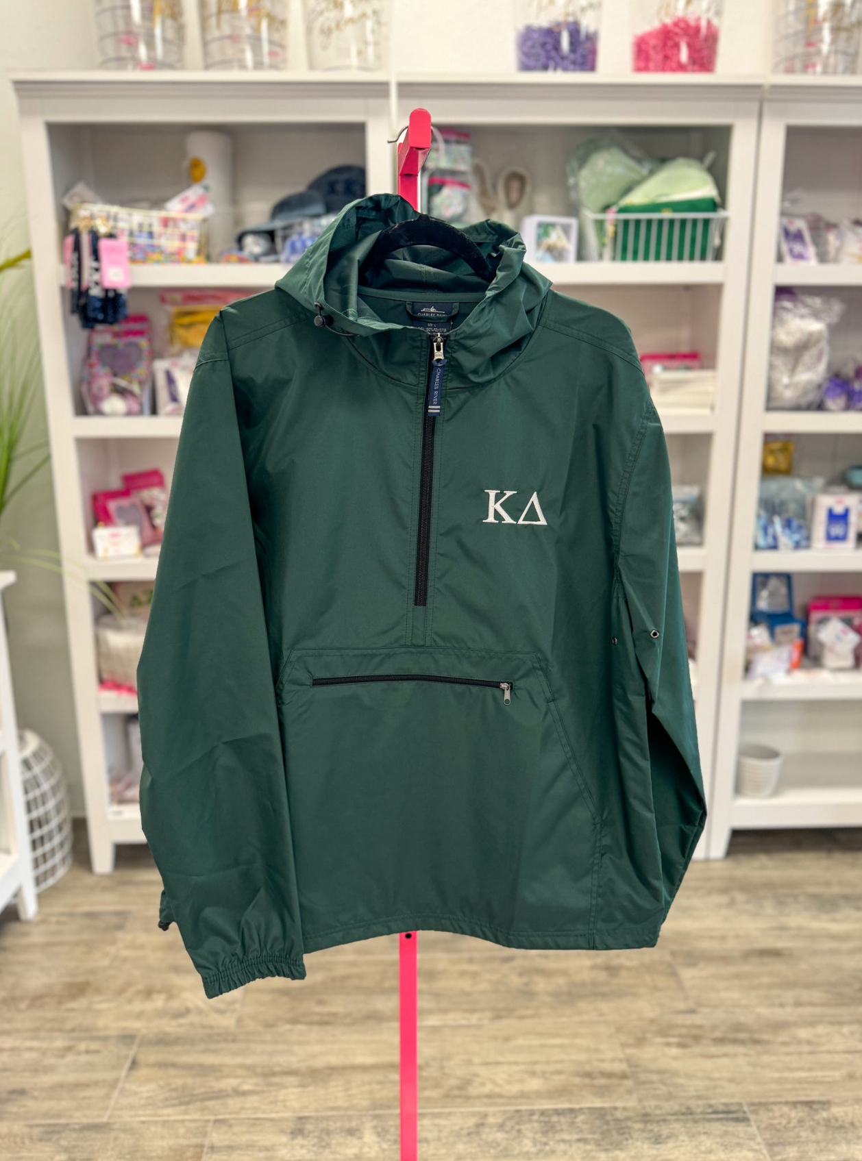 Rush: Greek Gifts - Wholesale Raincoat - Women's - Sorority Embroidered Rain Jacket4