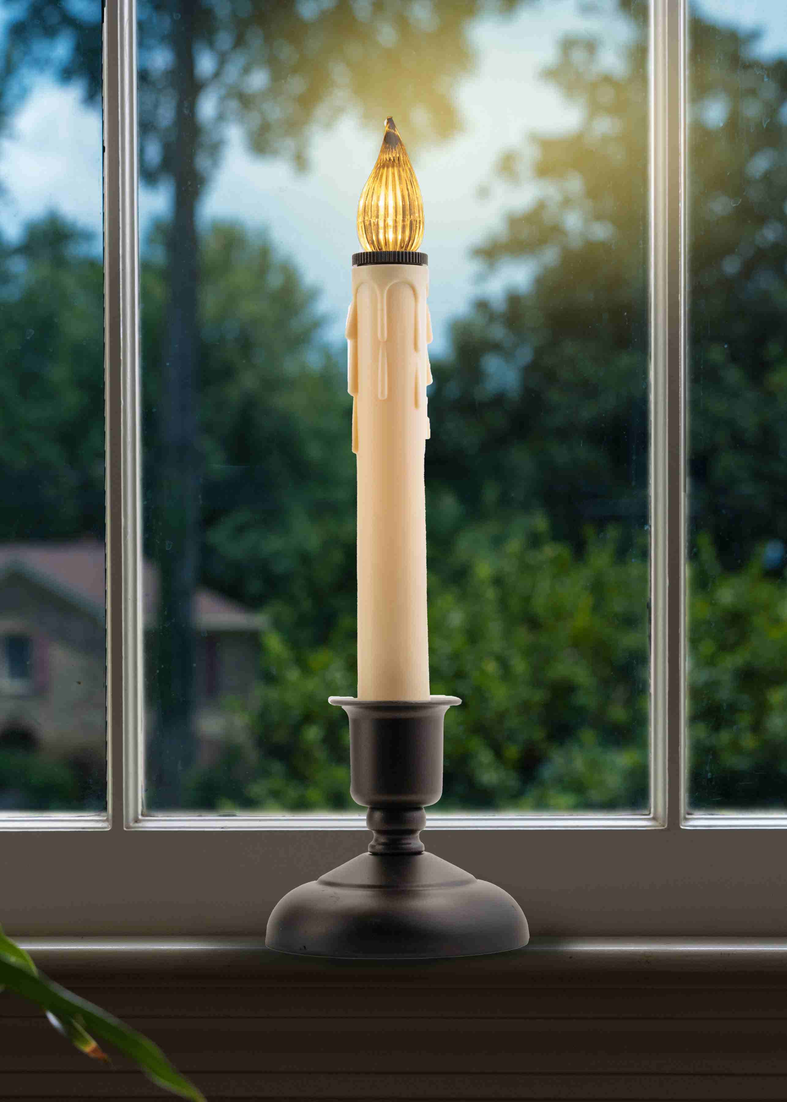 IMC Candle Corporation - Vendita all'ingrosso Candela senza fiamma - Formica di Cape Cod Batteria a led in bronzo op. con candela da finestra con timer1