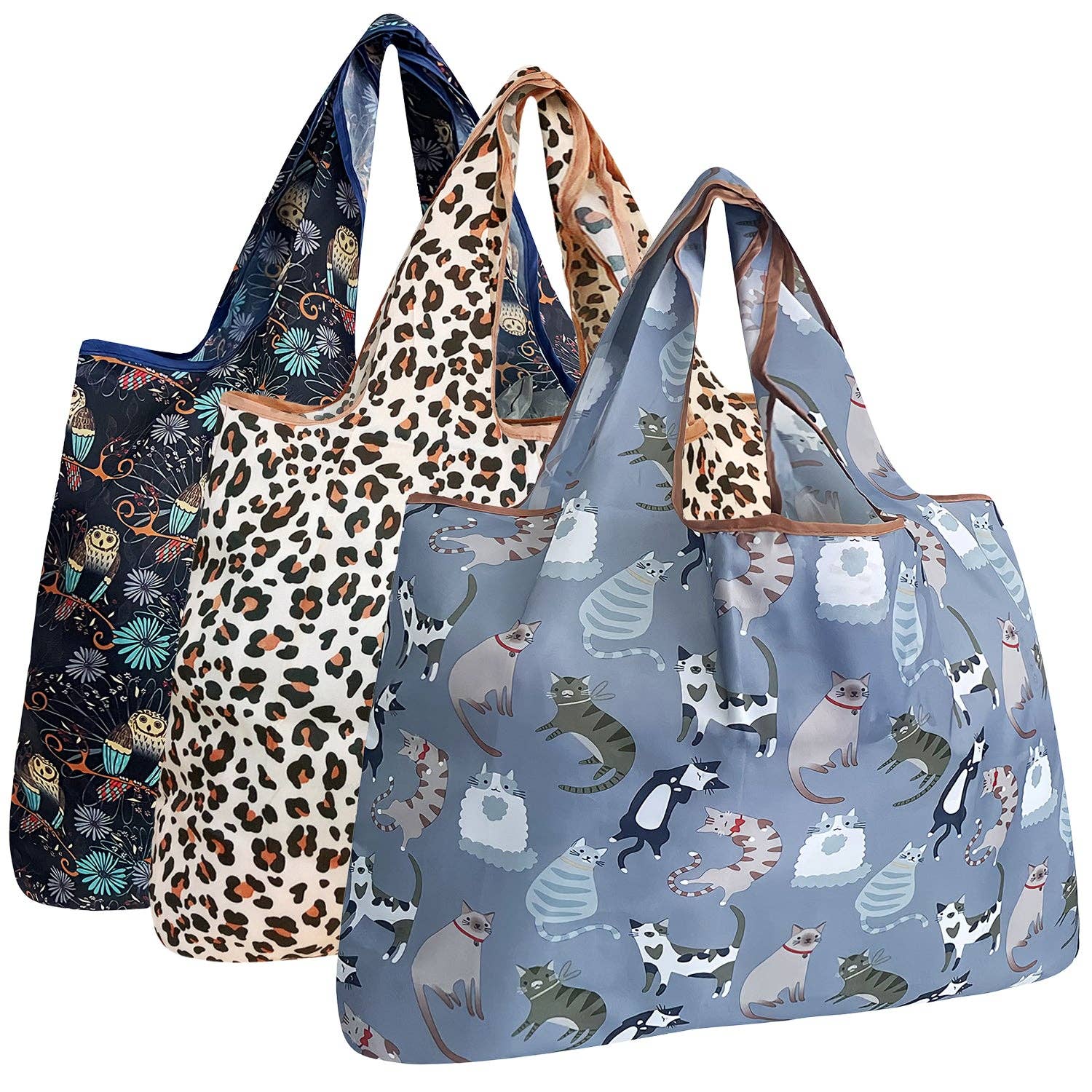 Wrapables.com - Wholesale Grocery/Shopping Bag - Wrapables Eco-Friendly Large Nylon Reusable  Bags (Set of 3)211