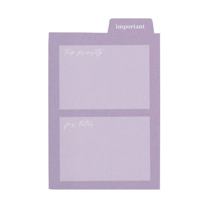 Tabbed Sticky Notes - Productivity for wholesale by Erin Condren Design