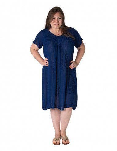 Kimago Look - Wholesale Dress - Women's - Plus Size Basic Dress1
