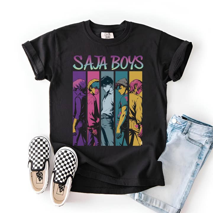 Comfort Colors Saja Boys Kid T-Shirt, Demon Hunters T-shirt for wholesale by Glaime