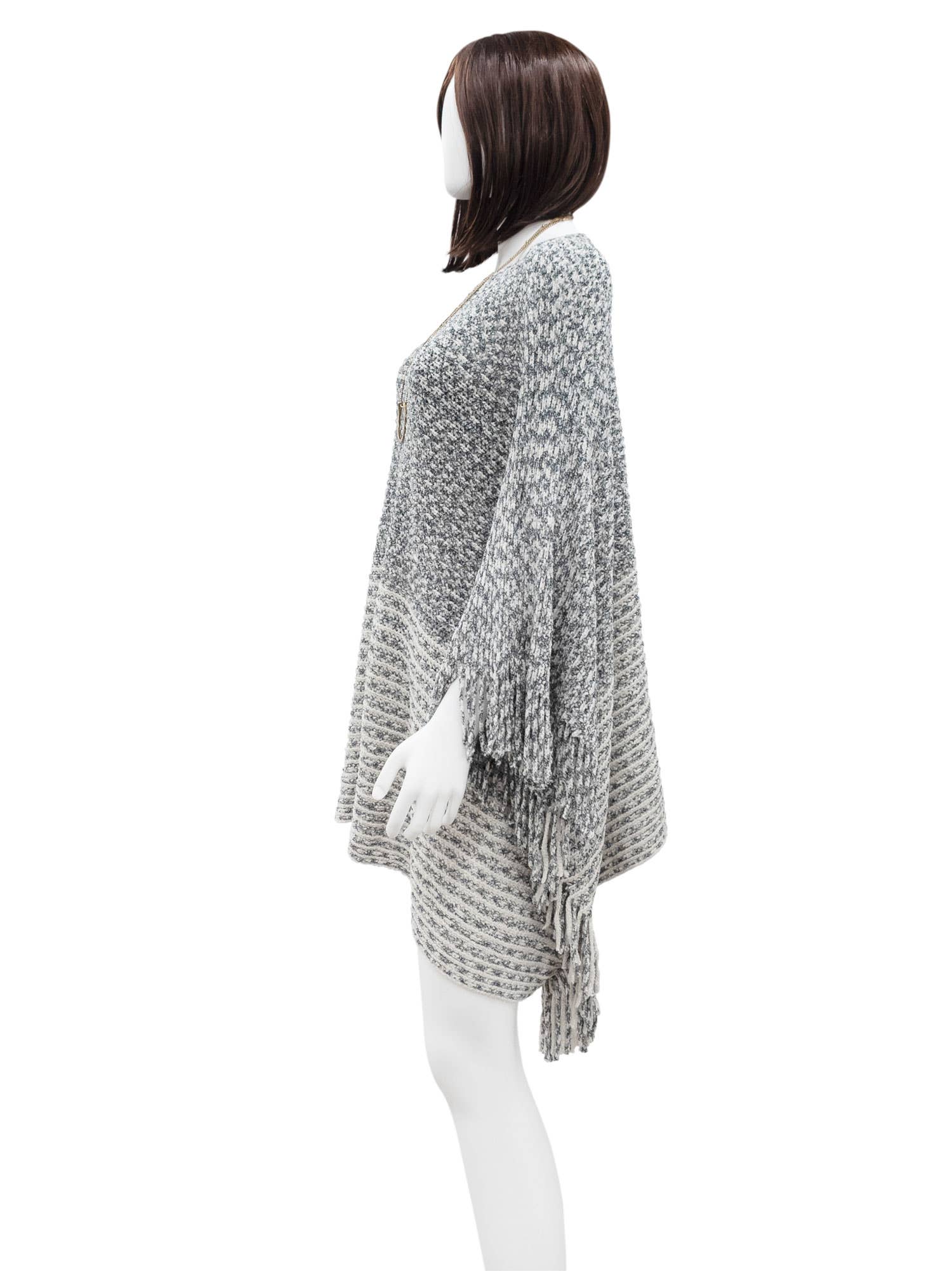 Raj Trading & Imports (USA) Inc. - Wholesale Poncho - Women's - Delaney Soft Knit Tassel Poncho1