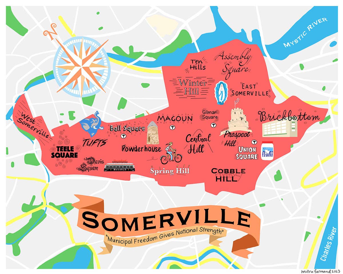 Fuffernutter - Wholesale Map - Print - Somerville Map0