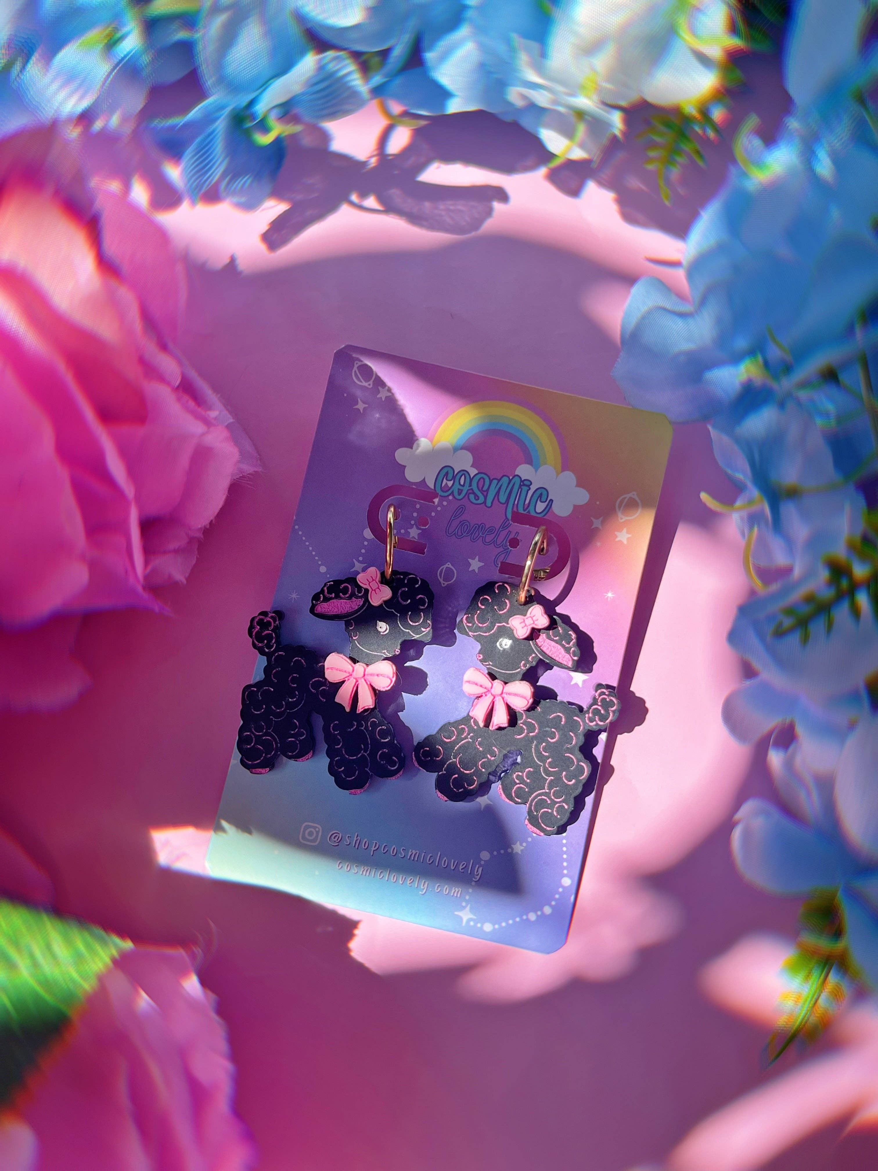 Cosmic lovely – wholesale Dangle earrings – Vintage Inspired Cutie Lamb Earrings3