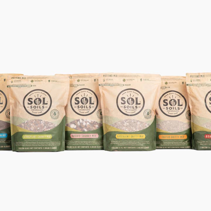 Sol Soils - Vente Terreau de plantation/rempotage - Sol (1 gal) Mélange graveleux pour plantes succulentes4