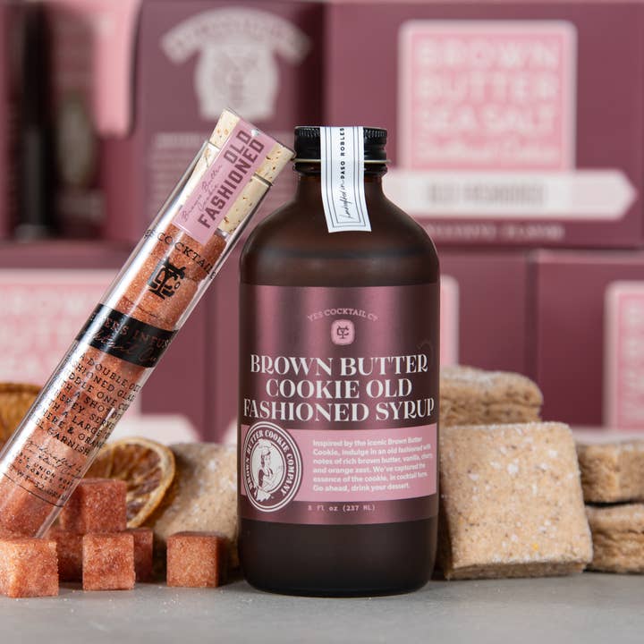 Yes Cocktail Co - Wholesale Cocktail Mix/Syrup - BBCCxYCC Brown Butter Cookie Old Fashioned Syrup