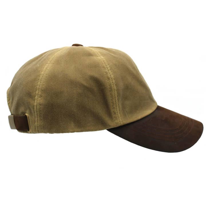 Heather Hats & Accessories - Wholesale Baseball cap – Unisex - Hamilton Wax Leather Peak Baseball Cap ZH0095