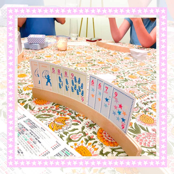 Play Away Cards - Wholesale Card Holder - Unisex - Wooden Card Rack - Set of 4 Playing Card Game Accessory 4