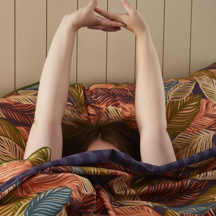 Housse de couette l'Audacieuse pour la vente par Sylvie Thiriez